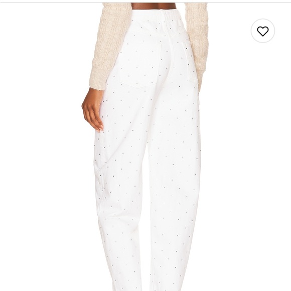 Revolve Rhinestone High Rise Jeans - Picture 4 of 11